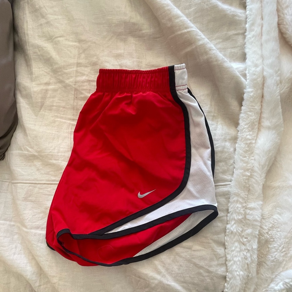 Red Athletic Nike shorts